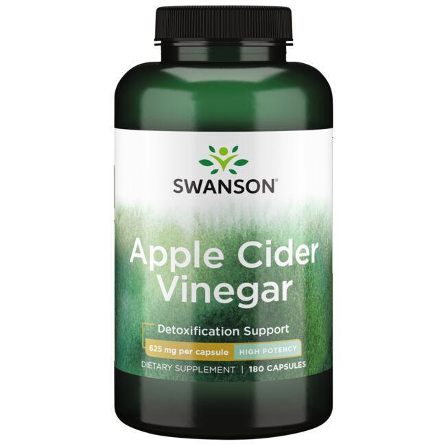 Swanson Ultra High Potency Apple Cider Vinegar 626 mg 180 Capsules