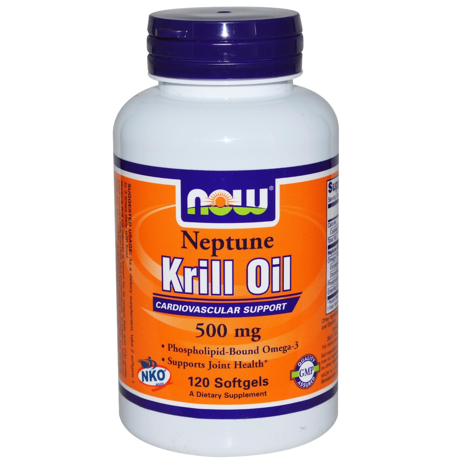 Now Foods, Neptune Krill Oil, 500 mg, 120 Softgels