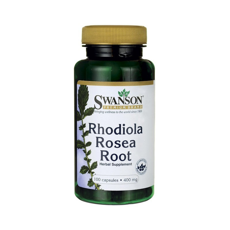 Swanson Premium Rhodiola Rosea Root 400mg 100 Capsules