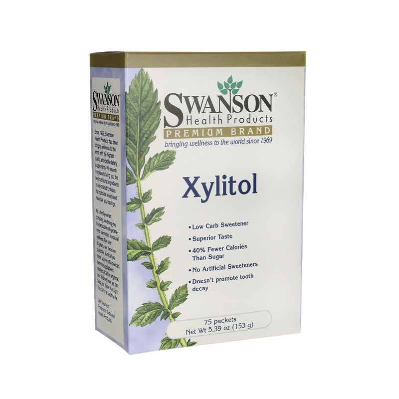 Swanson Premium Xylitol 75 Packets