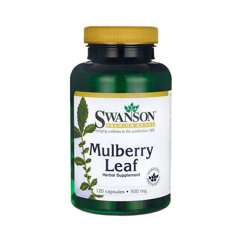 Swanson Premium Mulberry Leaf Extract 500 mg 60 caps