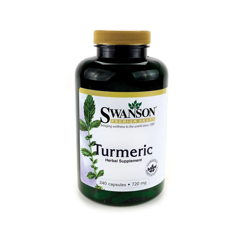 Swanson Premium Turmeric 720 Mg 240 Capsules - Herbal Supplement