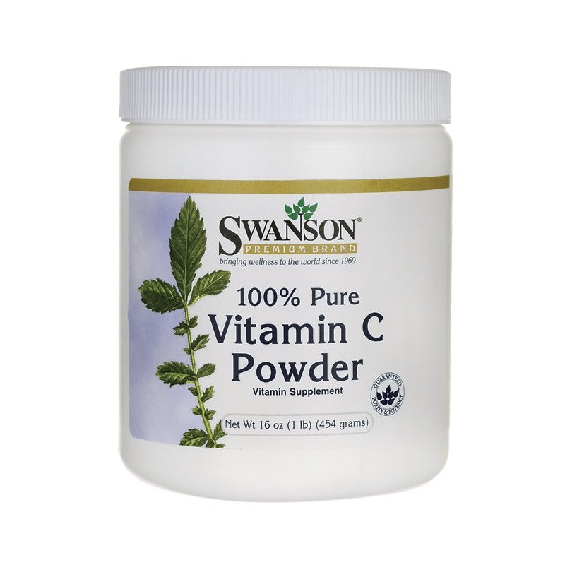 Swanson Premium 100% Pure Vitamin C Powder 454g 16 oz