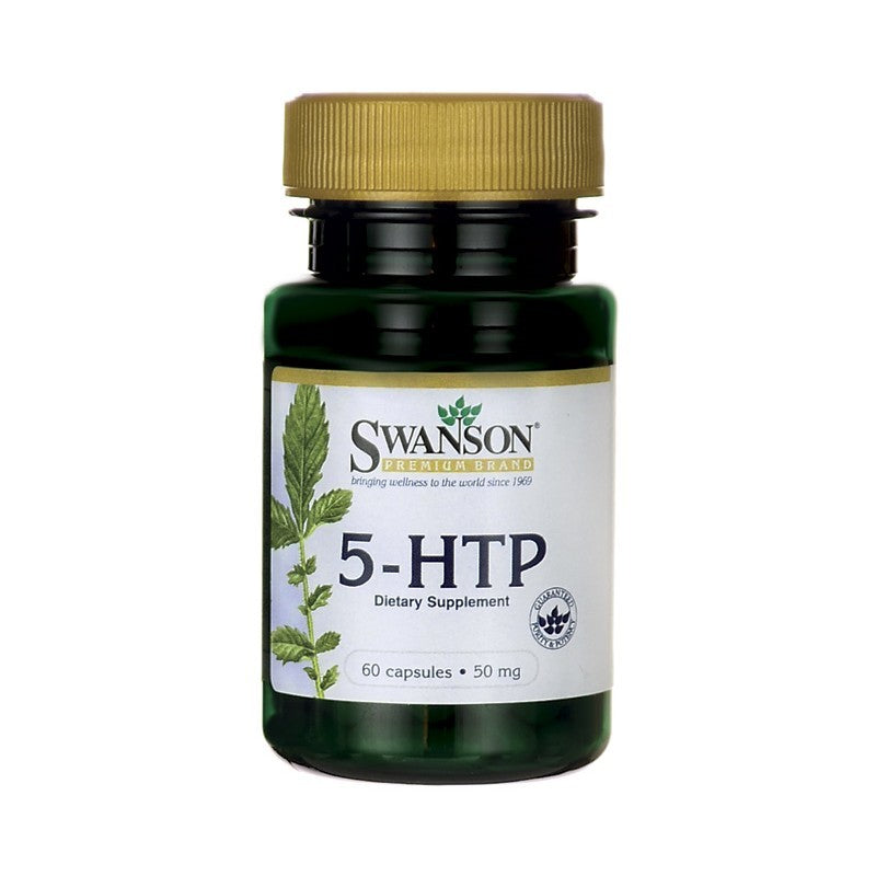 Swanson Premium 5-Htp 50mg 60 Capsules - Dietary Supplement