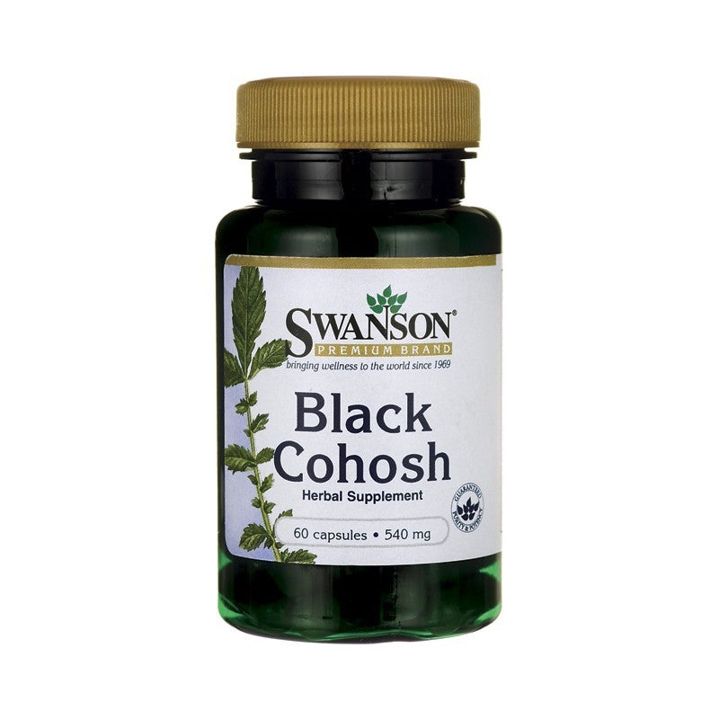 Swanson Premium Black Cohosh 540mg 60 Capsules