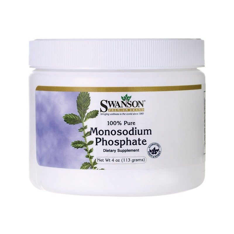 Swanson Premium 100% Pure Monosodium Phosphate Powder 113 g  4 oz