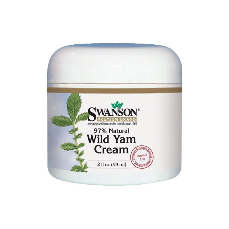 Swanson Premium Wild Yam Cream 97% Natural 59ml 2 fl oz