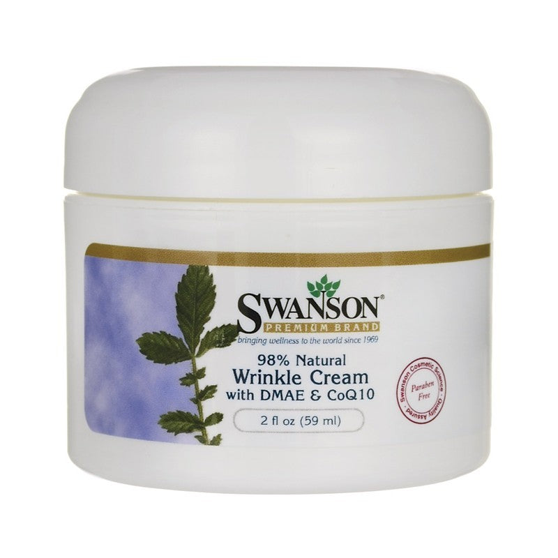 Swanson Premium Wrinkle Cream With DMAE & CoQ10 98% Natural 59ml