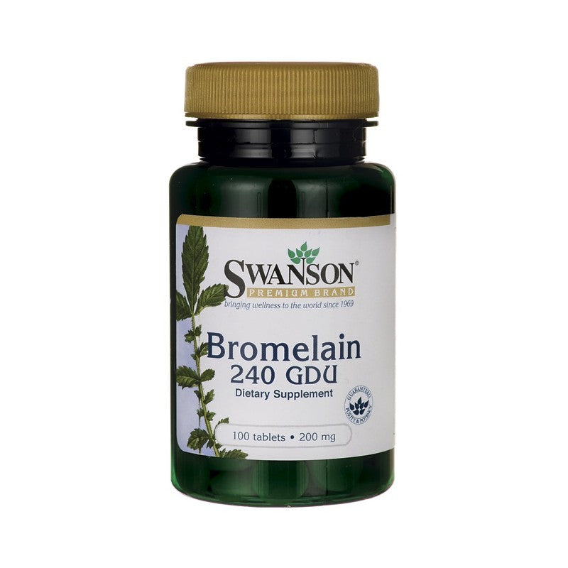 Swanson Premium Bromelain 200mg 100 Tablets