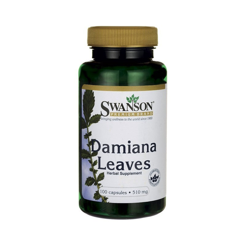 Swanson Damiana Leaf 510 Mg 100 Capsules