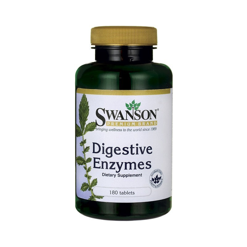 Swanson Premium Digestive Enzymes 180 Tablets