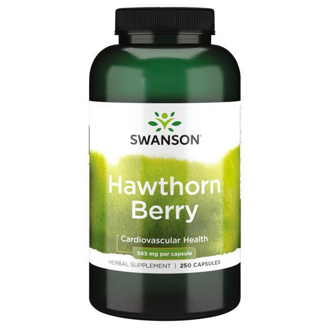 Swanson Premium Hawthorn Berries 565mg 250 Capsules