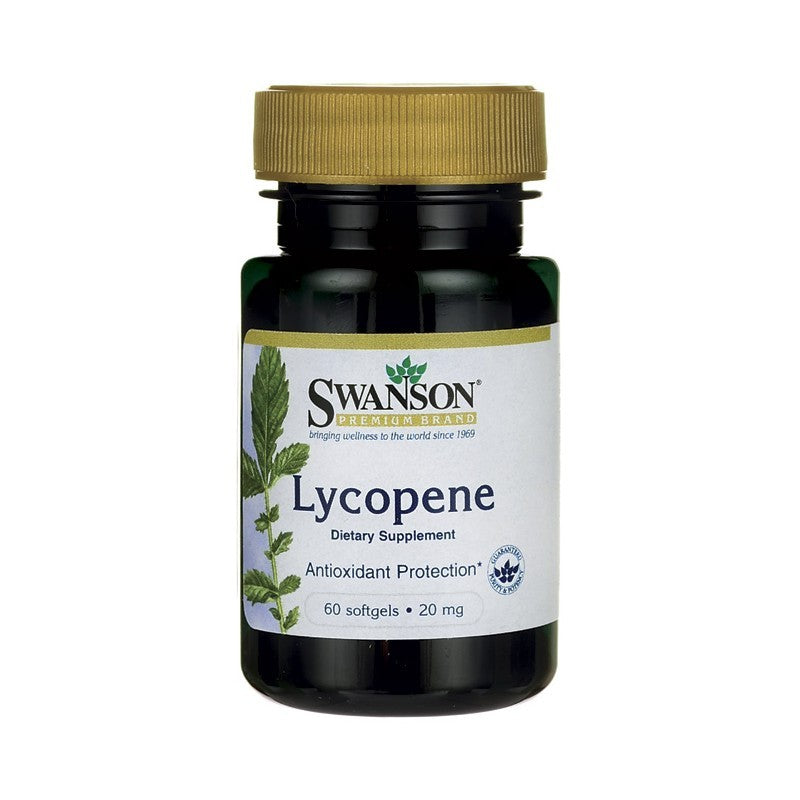 Swanson Premium Lycopene 20mg 60 Softgels