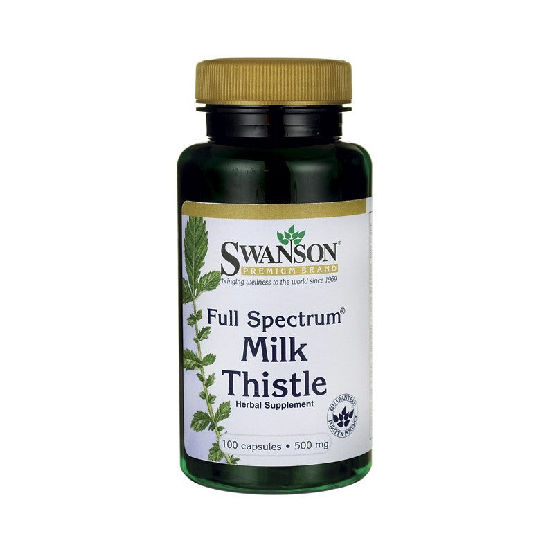 Swanson Full Spectrum Milk Thistle 500Mg 100C