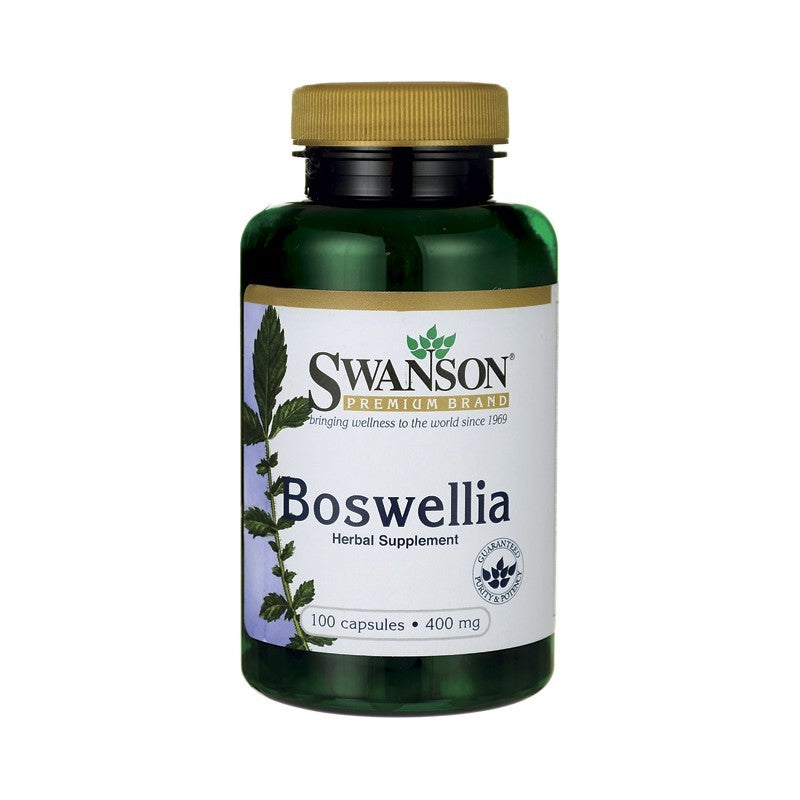 Swanson Premium Boswellia 400mg 100 Capsules - Herbal Supplement