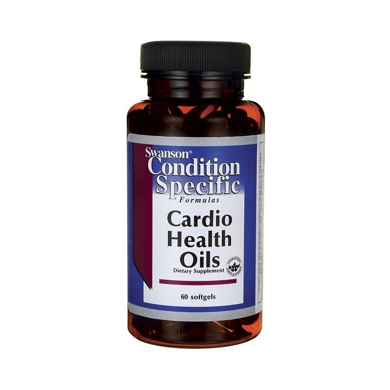 Swanson Condition Specific Formulas Cardio Health Oils 60 Softgels