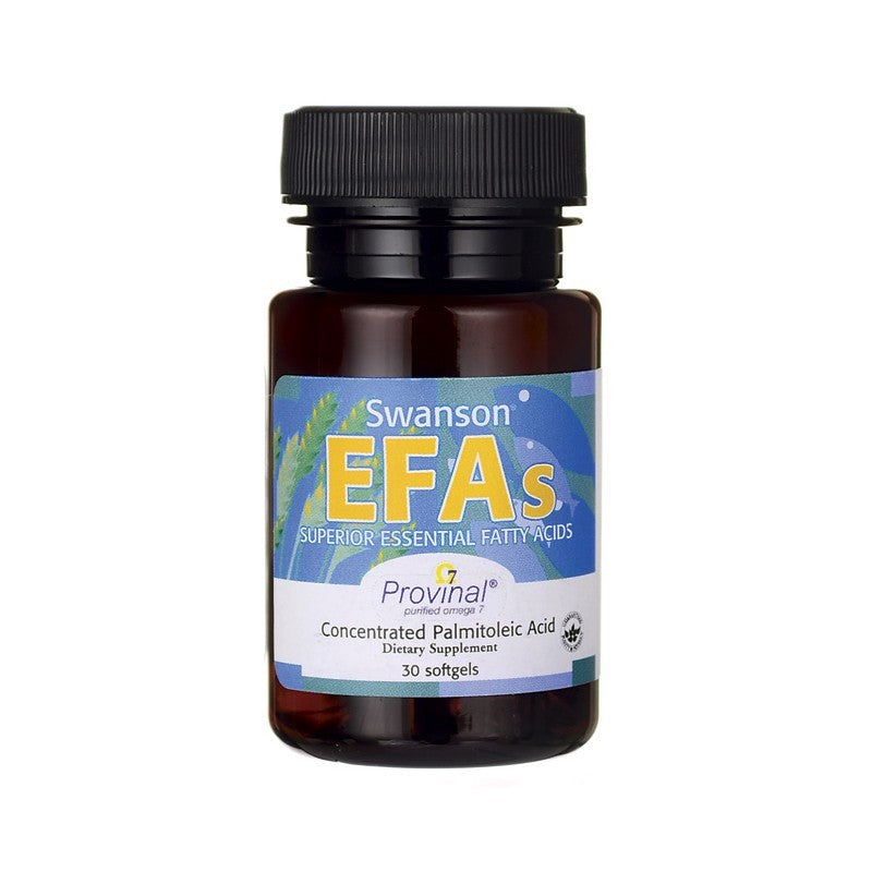 Swanson EFAs Provinal Purified Omega-7 30 Softgels  - Dietary Supplement