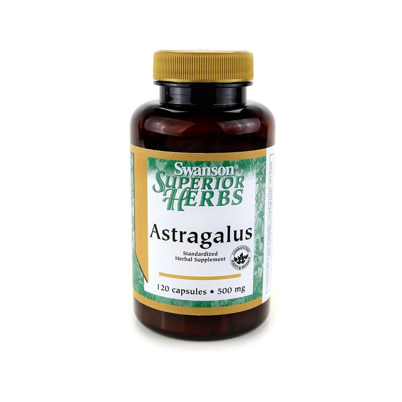 Swanson Superior Herbs Astragalus Standardised 500mg  120 Capsules
