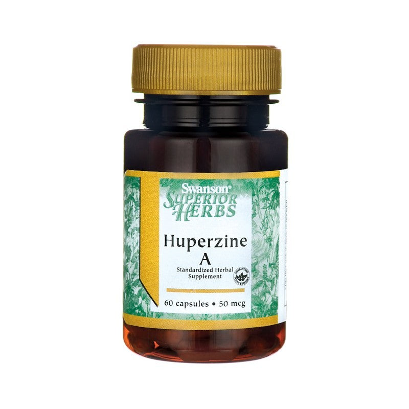 Swanson Superior Herbs Huperzine A 50 Mcg 60 Capsules