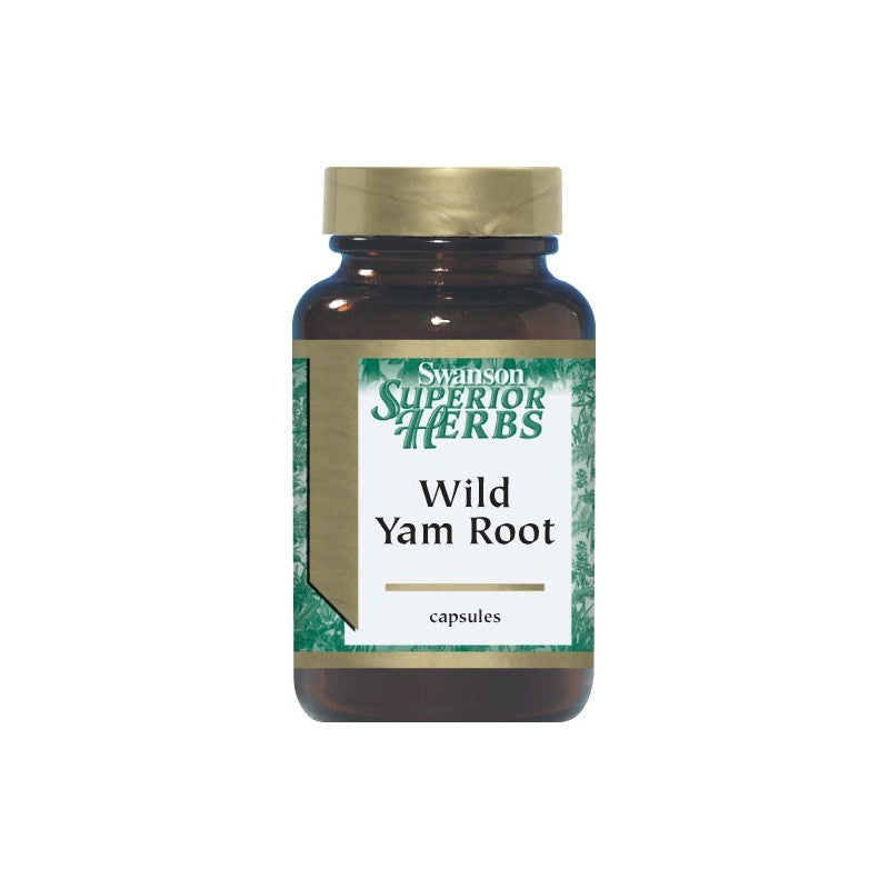 Swanson Superior Herbs Wild Yam Root 405mg 100 Capsules