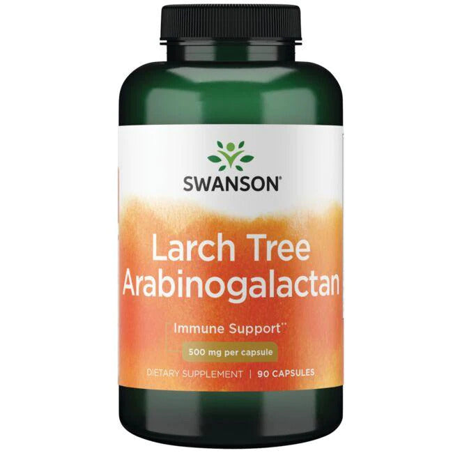 Swanson Ultra Larch Tree Arabinogalactan 100% Natural Glyconutrient 90 Capsules