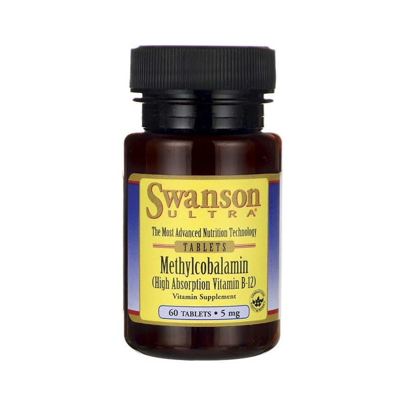 Swanson Ultra Methylcobalamin (b-12) 5mg 60 Tablets