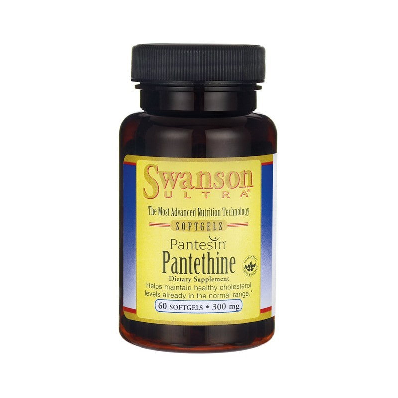 Swanson Ultra Pantesin Pantethine 300mg 60 Softgels
