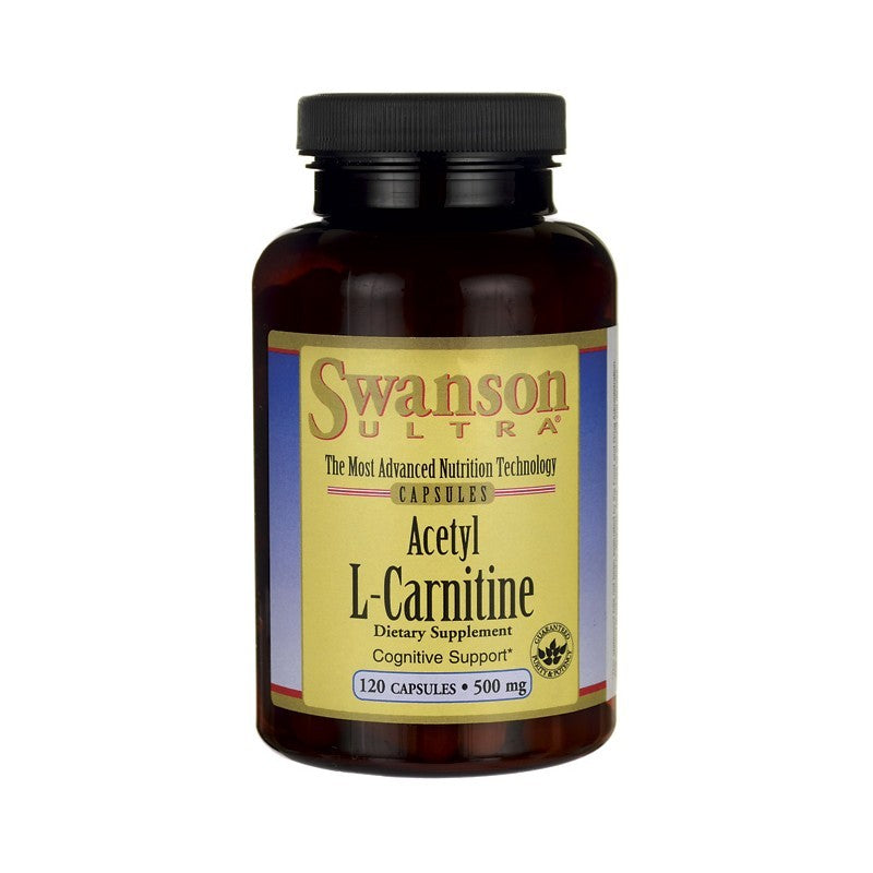 Swanson Ultra Acetyl L-Carnitine 500mg 120 Caps