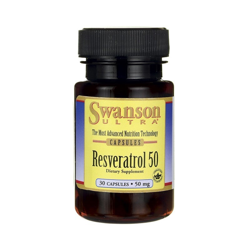 Swanson Ultra Resveratrol 50 50mg 30 Capsules