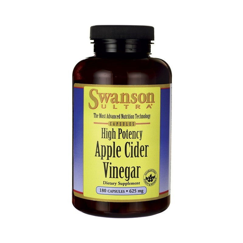 Swanson Ultra High Potency Apple Cider Vinegar 625 Mg 180 Capsules