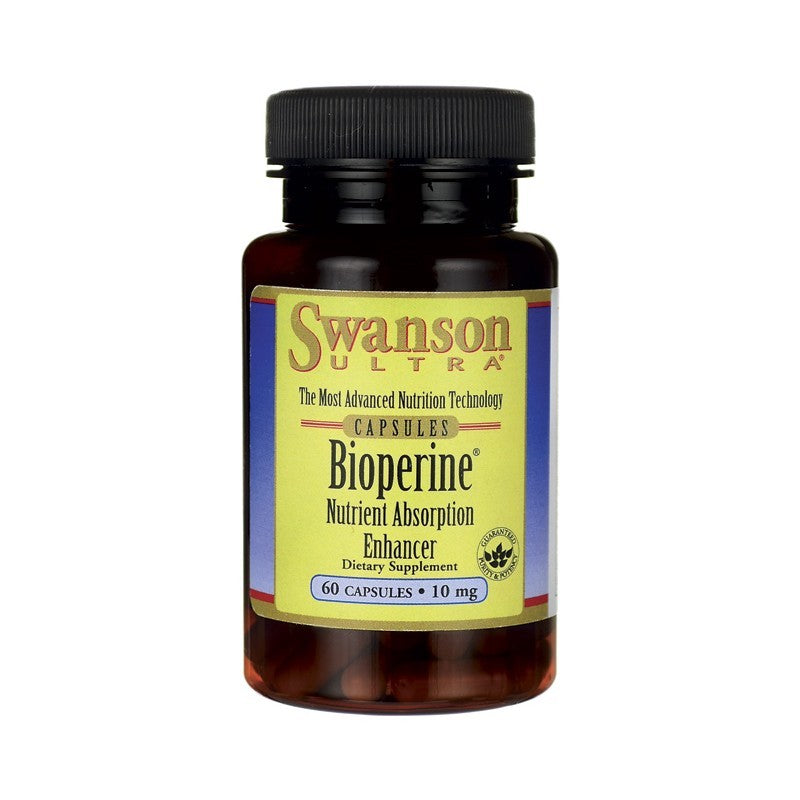 Swanson Ultra Bioperine Nutrient Absorption Enhancer 10Mg 60 Capsules