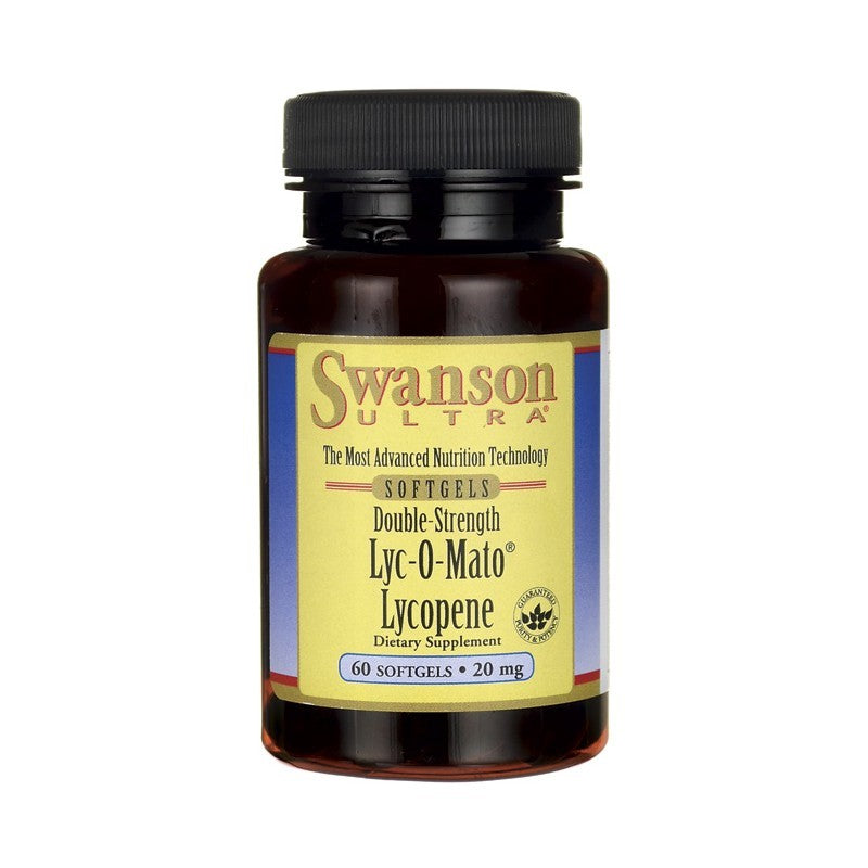 Swanson Ultra Lyc-0-Mato Lycopene 20mg 60 Softgels