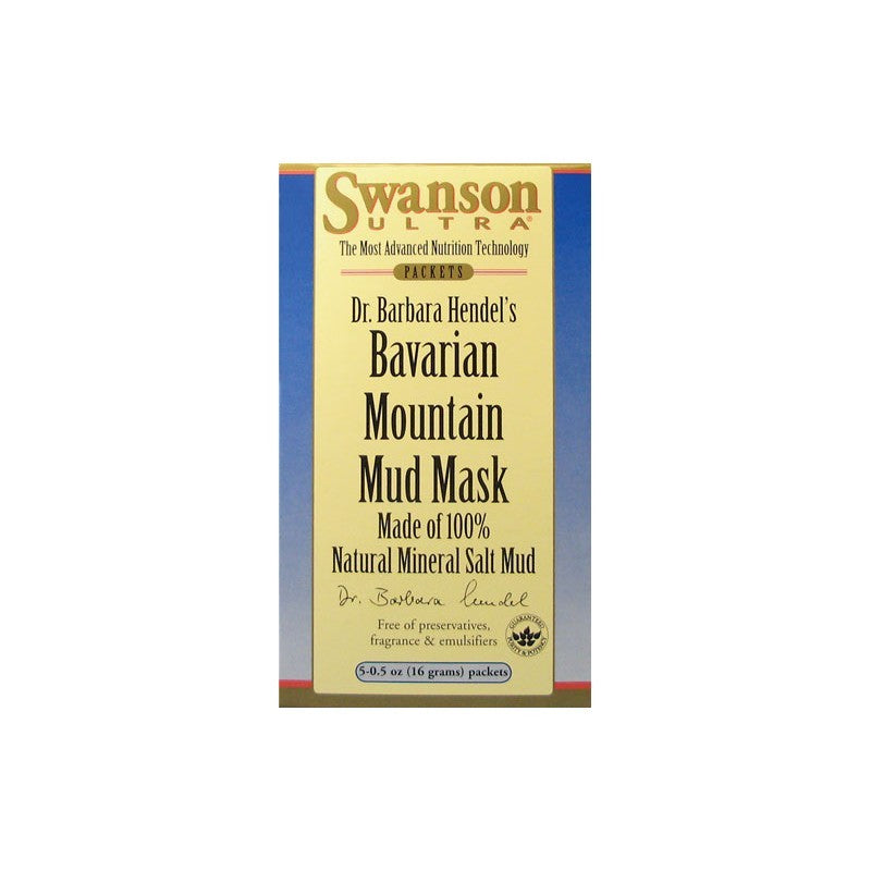 Swanson Ultra Bavarian Mountain Mud Mask 5 Pkts