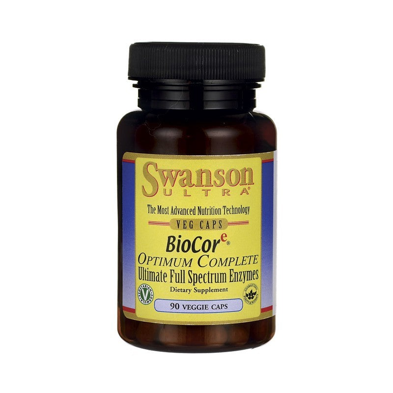 Swanson Ultra BioCore Optimum Complete Ultimate Full-Spectrum Enzymes 90 Veggie Capsules