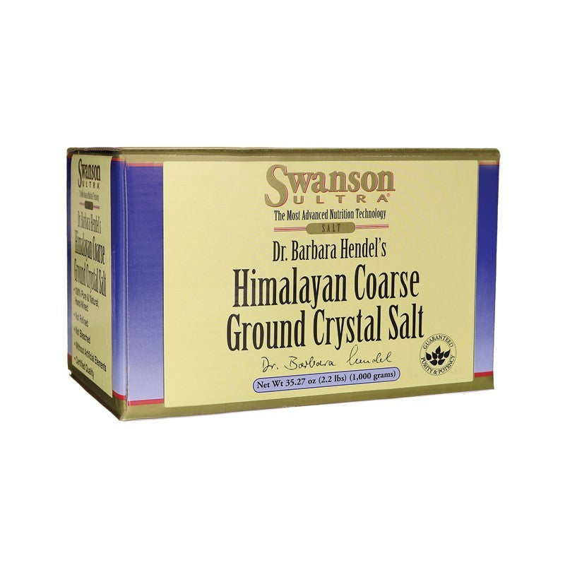 Swanson Ultra Himalayan Coarse Ground Crystal Salt 1kg