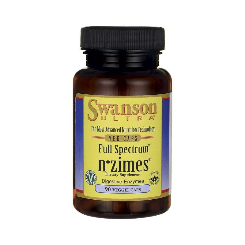 Swanson Ultra Full-Spectrum N-Zimes 90 Veggie Capsules