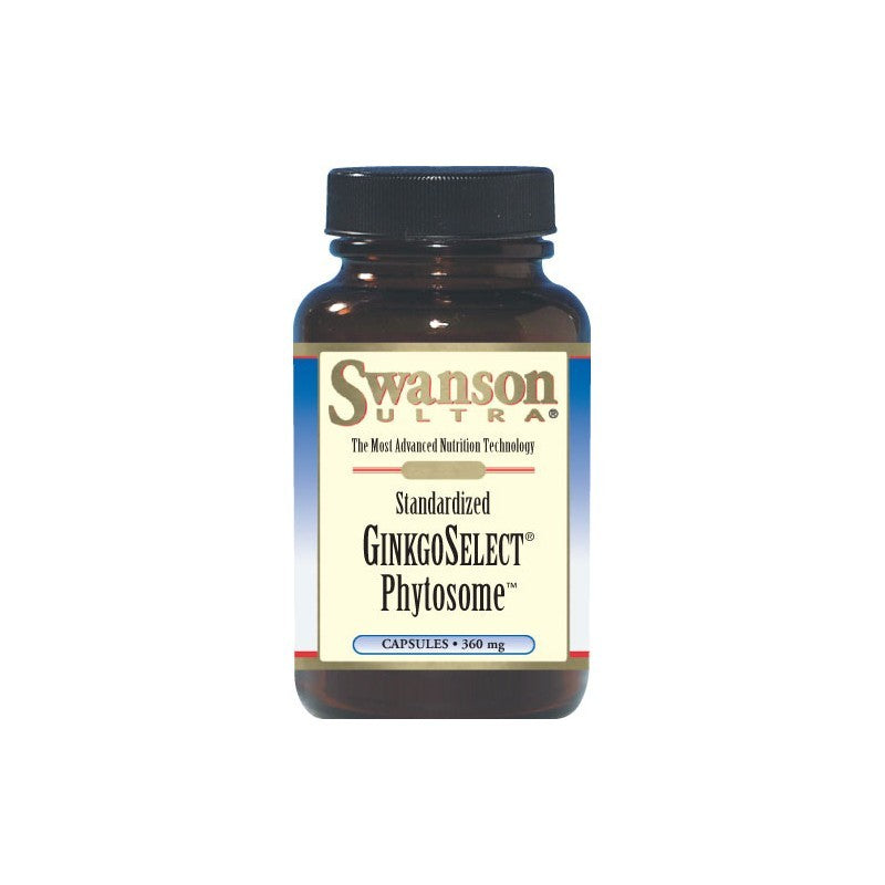 Swanson Ultra GinkgoSelect Phytosome 360mg 60 Capsules