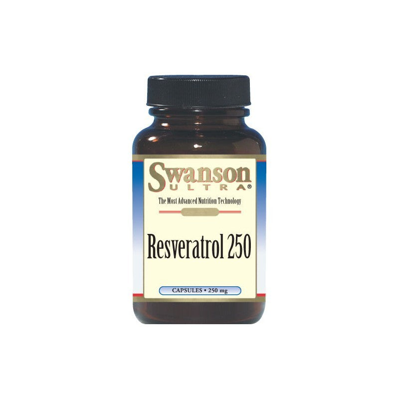 Swanson Ultra Resveratrol 250mg 30 Capsules - Dietary Supplement