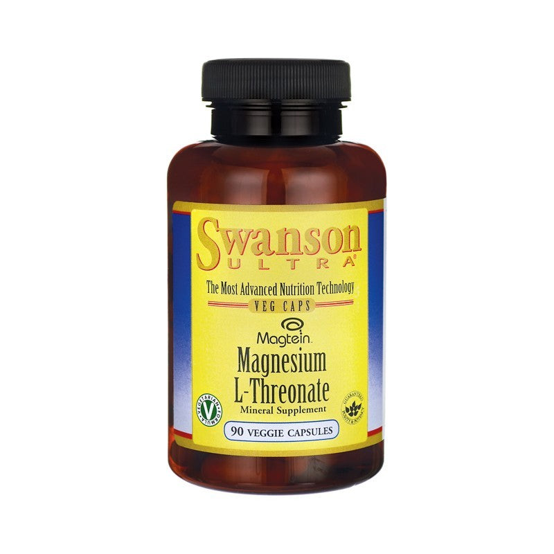 Swanson Ultra Magnesium L-Threonate 90 Veg Caps - Mineral Supplement