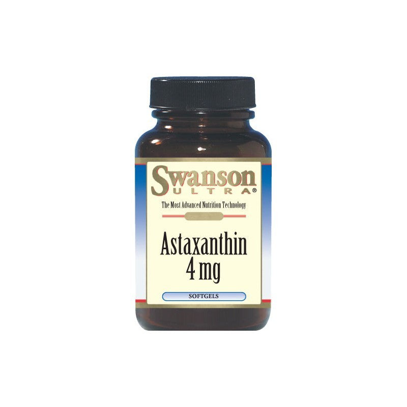 Swanson Ultra Astaxanthin 4mg 60 Softgels