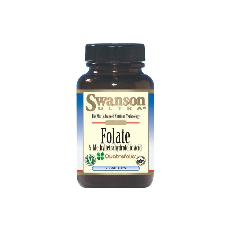 Swanson Ultra Folate (5-Methyltetrahydrofolic Acid) 400 mcg 30 Veg Caps