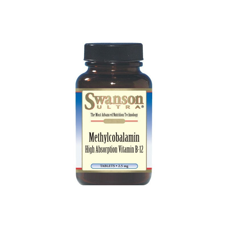 Swanson Ultra Methylcobalamin High Absorption B-12 60 Tablets