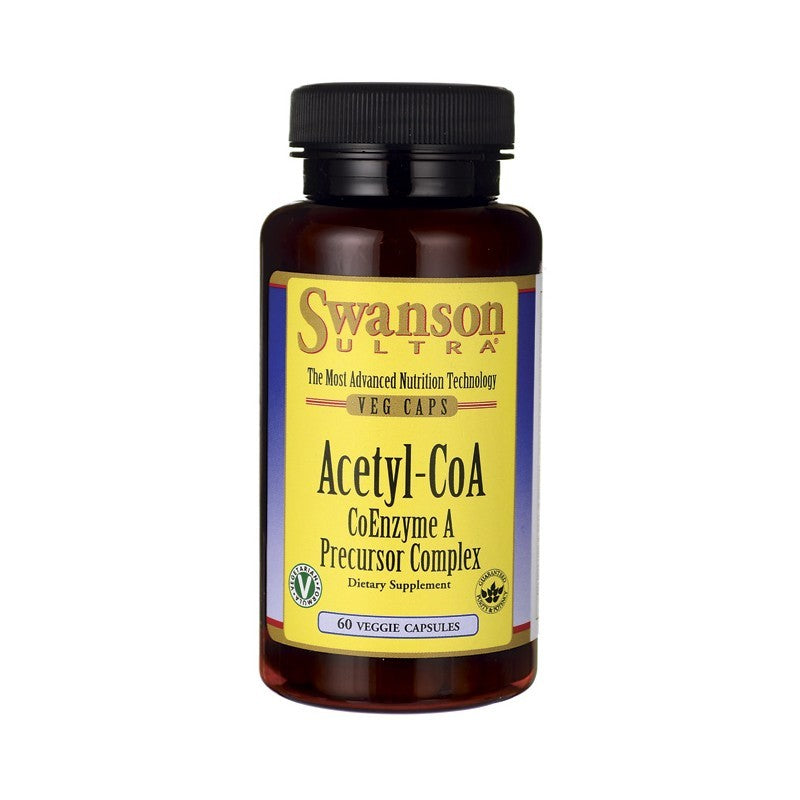Swanson Ultra Acetyl-CoA CoEnzyme A Precursor Complex 60 Veg Caps