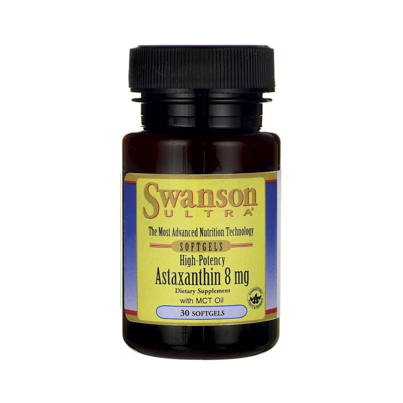 Swanson Ultra High Potency Astaxanthin 8mg 30 Softgels