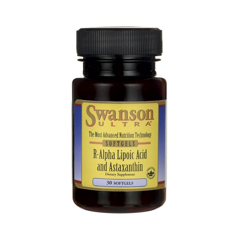 Swanson Ultra R-Alpha Lipoic Acid with Astaxanthin 30 Softgels