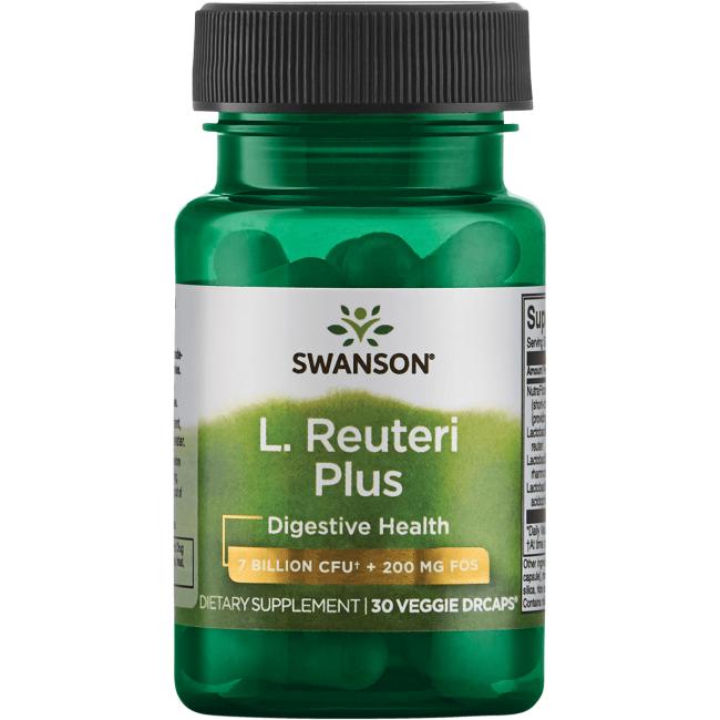 Swanson, L. Reuteri Plus, 30 Vegan EMBO Caps® AP