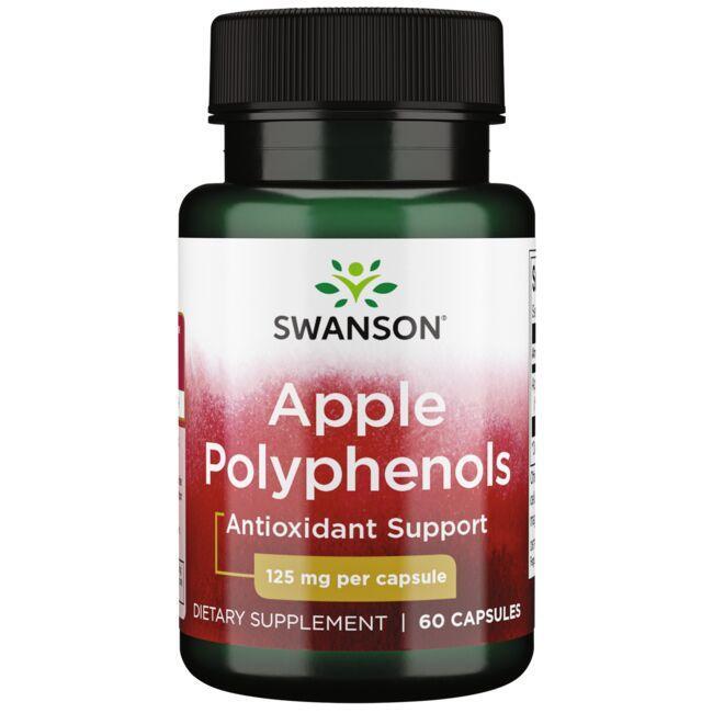 Swanson Ultra Maximum Strength Apple Polyphenols 125 mg 60 Capsules