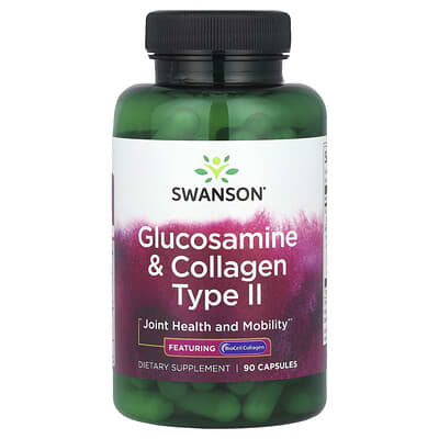 Swanson, Glucosamine & Collagen Type II, 90 Capsules