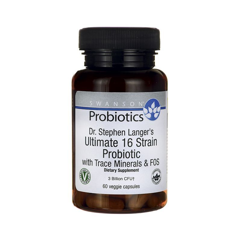 3 x Dr. Stephen Langer's Ultimate 16 Strain Probiotic with FOS