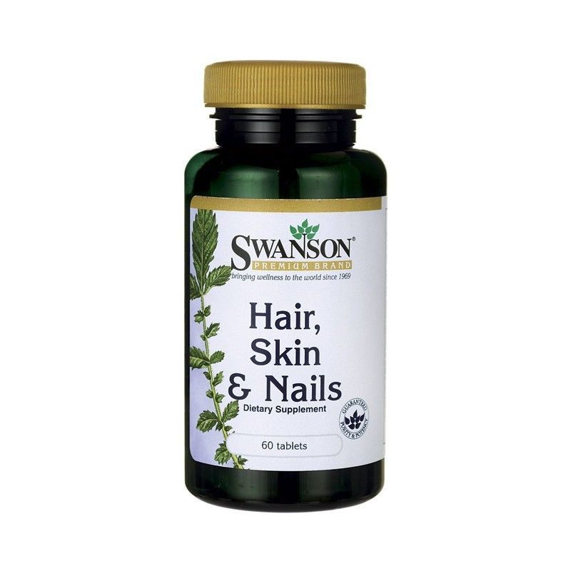 2 x Swanson Premium Hair Skin & Nails 60 Tablets
